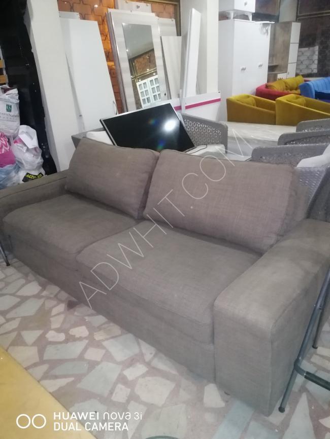 Used sofa with chairs for sale 