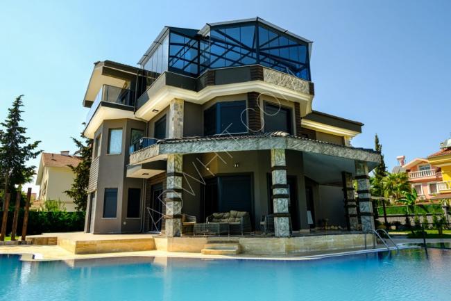 Antalya - Belek . A super luxe villa within the most prestigious tourist areas and close to the sea