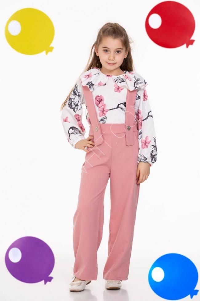 ملابس الاطفال التركية بالجملة تشكيلة موديلات مميزة طقم بناتي 
