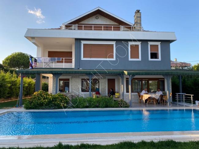 Villa with a large area and a special price