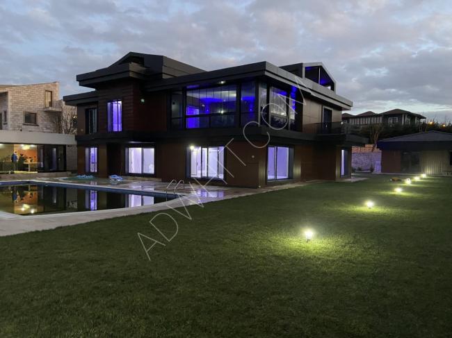New super lux villa 10 + 3 for sale in Istanbul, Turkey