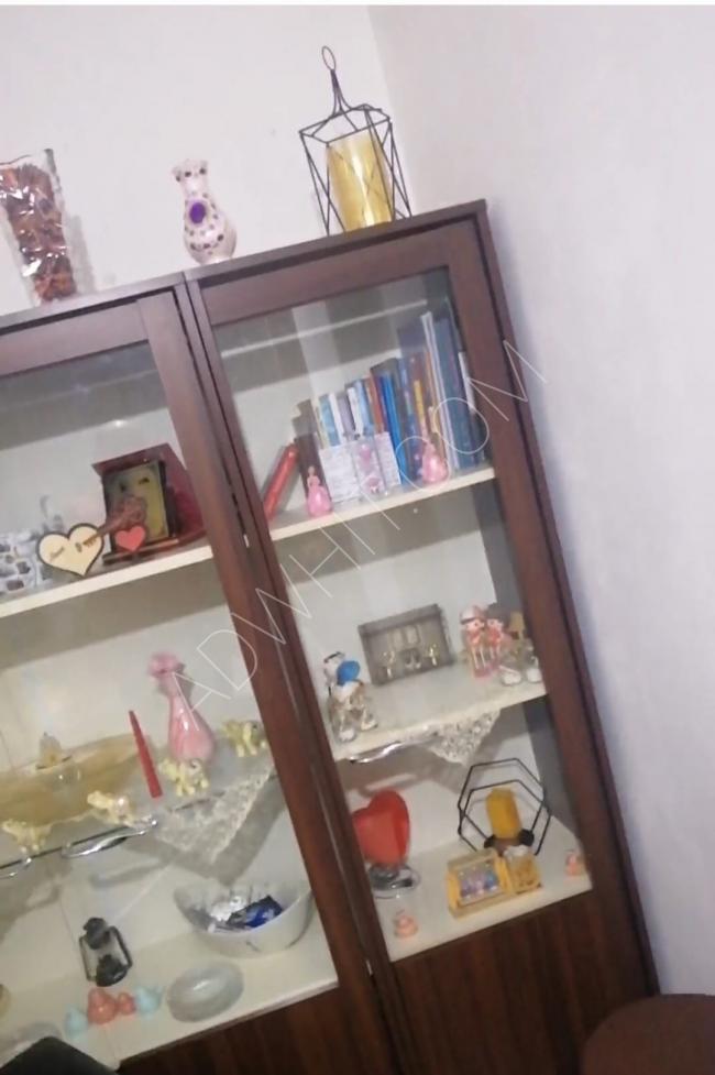 Used living room display cabinet  in an excellent condition