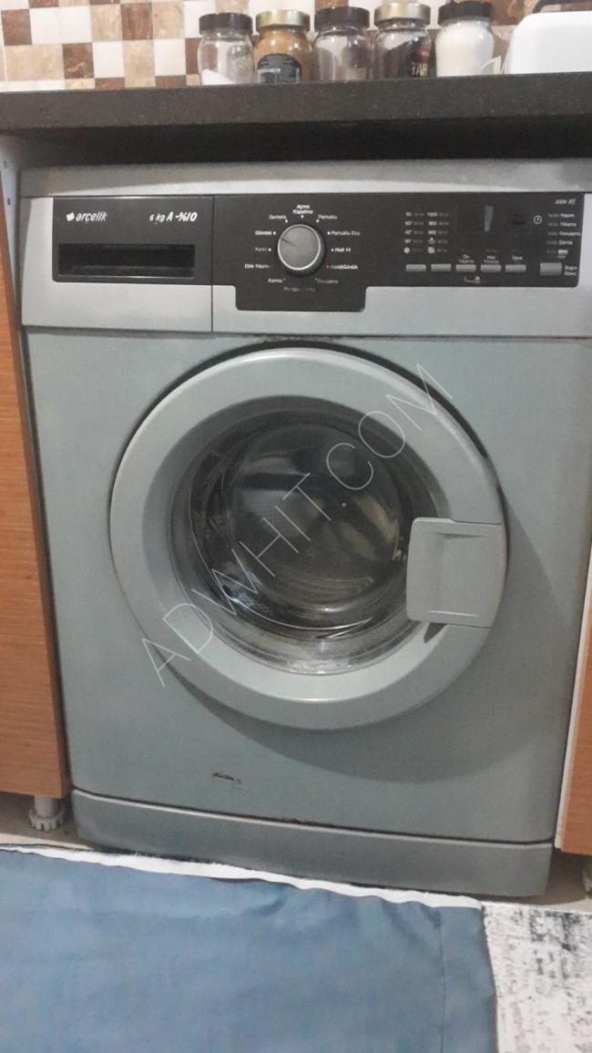 Arçelik Satılık ikinci el full çalışan çamaşır makinesi