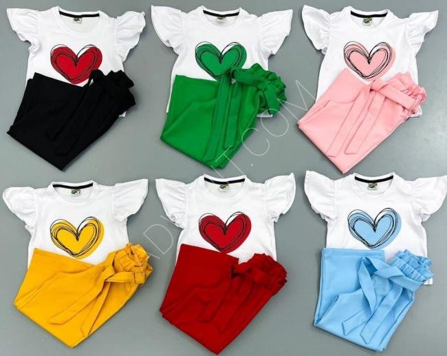 Wholesale Turkish children's clothing, girls' sets