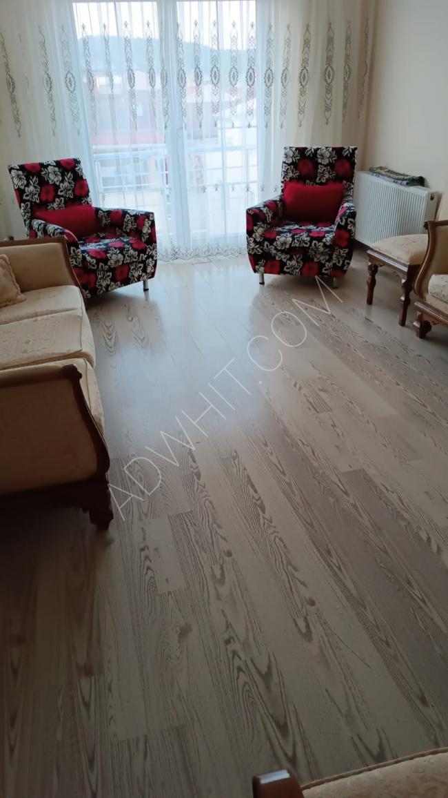 Spacious duplex apartment with nature view for sale in Bursa