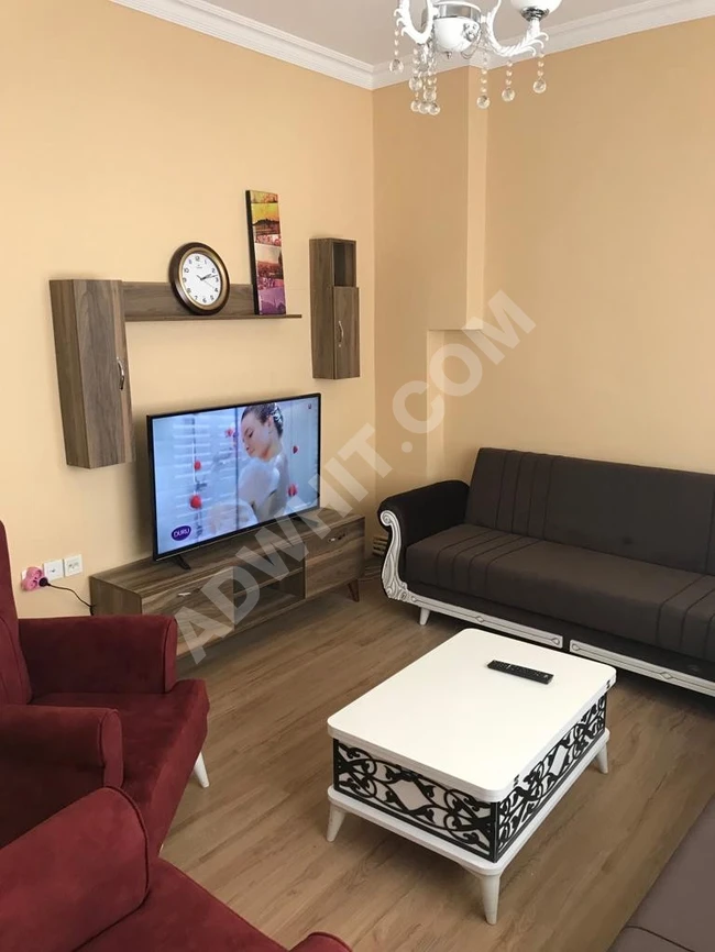 A two-room apartment and a living room for tourist rent only in the Al-Fatih area