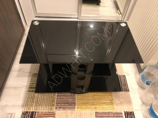 Glass TV table