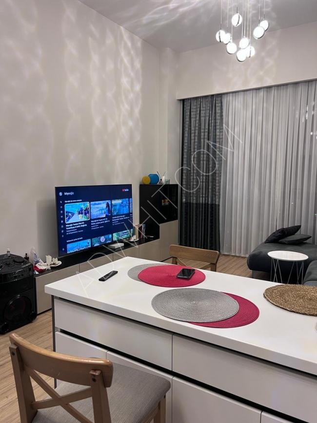Upscale apartment in a residential complex linked to a shopping mall