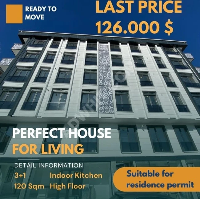 Apartment in building that is new at a special price