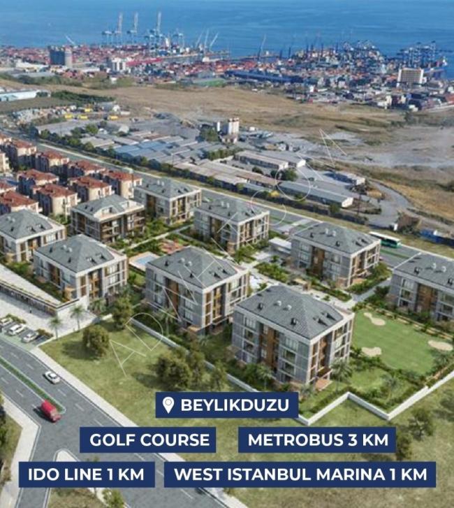 All apartments in the project have a full view of the sea