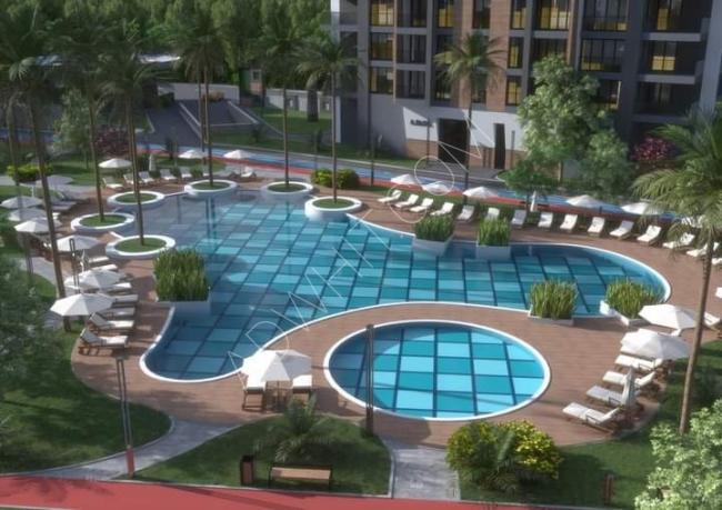 Apartment for sale in Doşem Alte in Antalya within a full-service complex
