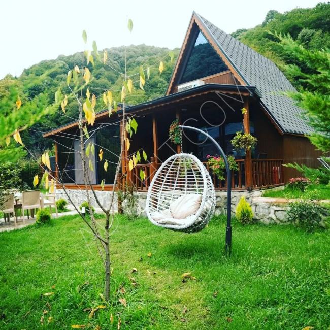 Hut for daily rent in Turkey, Sapanca
