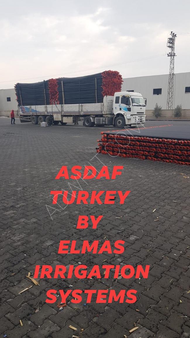 Sprinkler and drip irrigation systems from ASDAF TURKEY