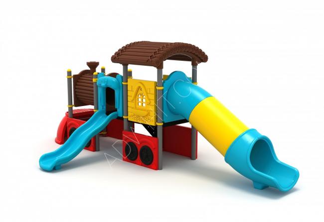 معدات مصنوعة من مواد غير ضارة تمكن الأطفال من اللعب بأمان