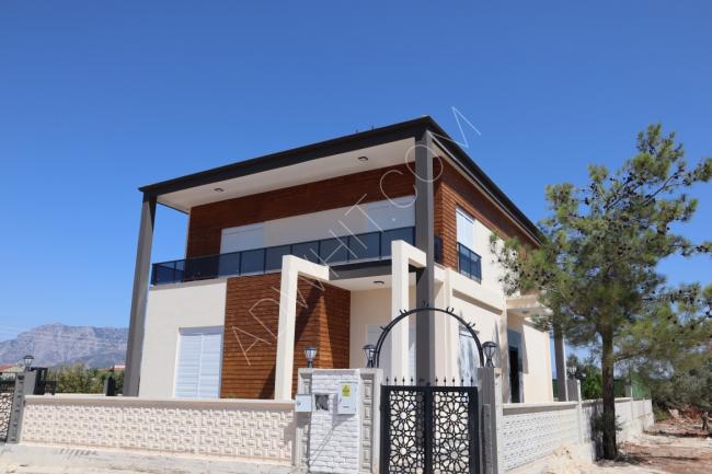 Antalya - Döşemealtı  Altınkale'de süper lüks müstakil dubleks sıfır villa