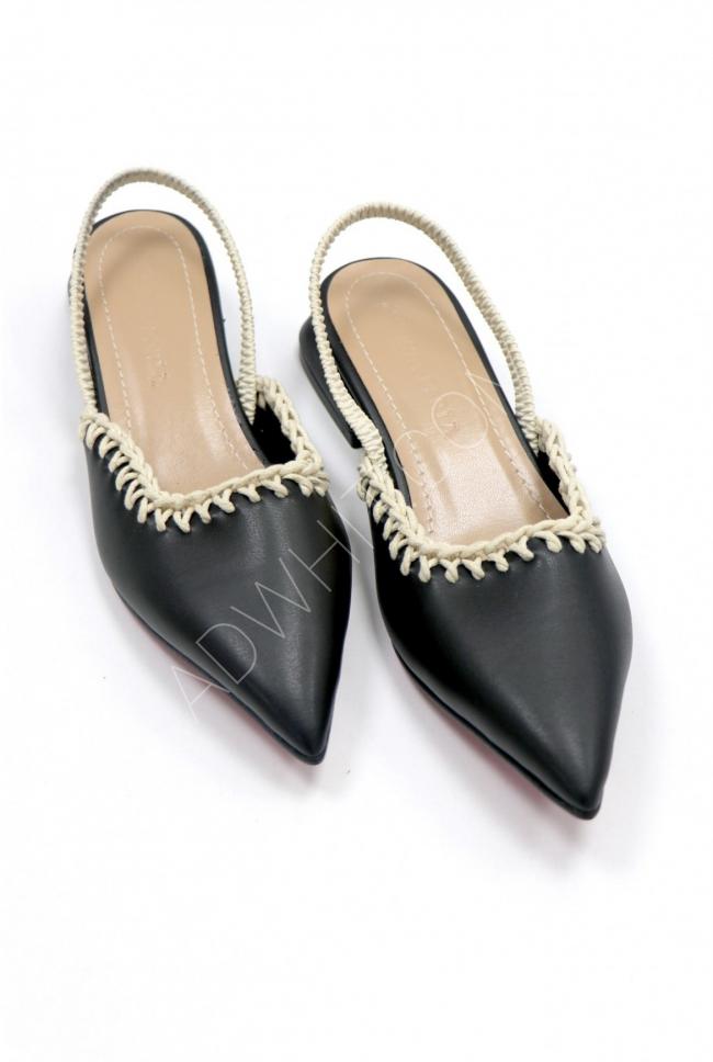 Leather women's shoes