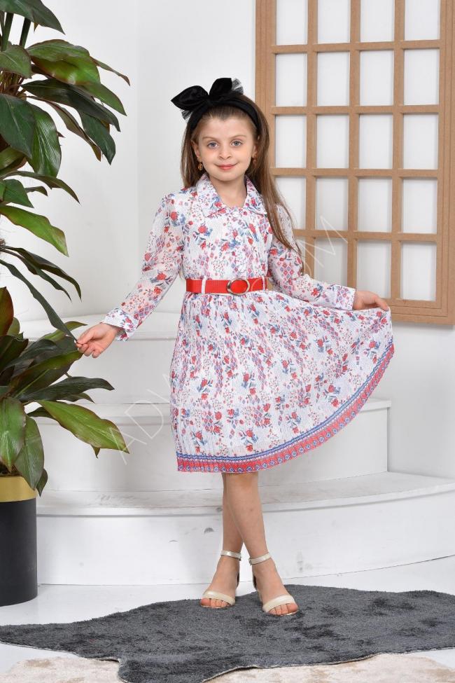 Kız Çocuk Şifon Elbisesi