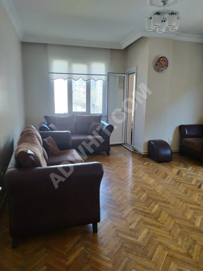 An empty two-bedroom apartment for rent in Istanbul Avcilar