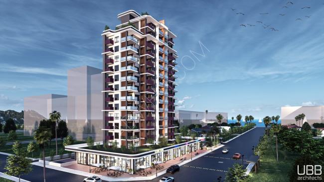 A residential project under construction in Mersin