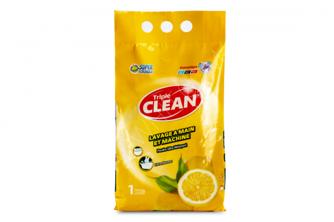 Triple Clean 1 kg  Çamaşır Toz Deterjanı
