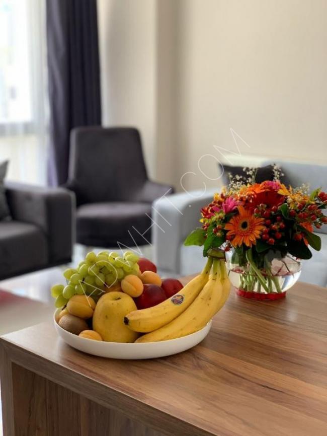 Hotel apartments in Bursa, four rooms and a hall for daily, weekly and monthly rent