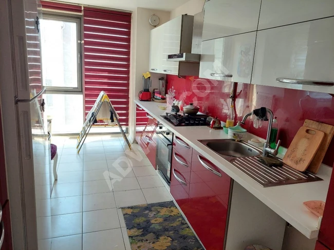 Furnished apartment of 128 meters for sale in a complex in Istanbul