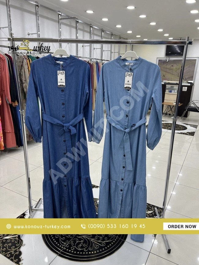 Jeans dress for veiled women