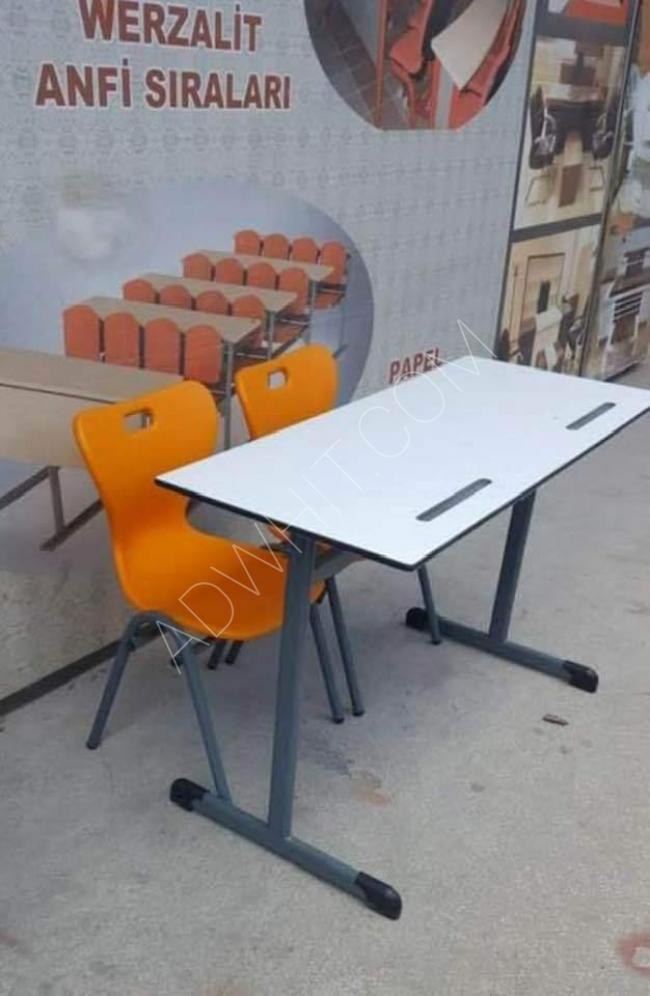 Turkish school benches