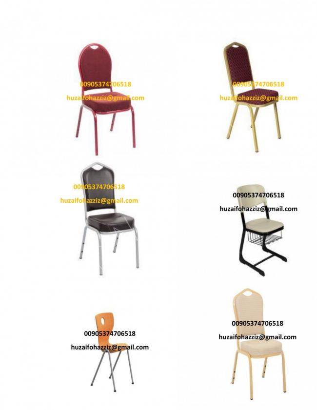 Turkish industrial school chairs