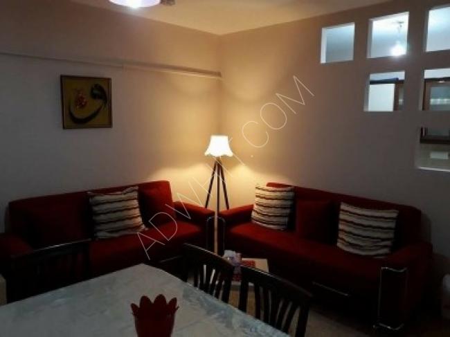Furnished apartment in Bursa for daily rent within a full-service residential complex