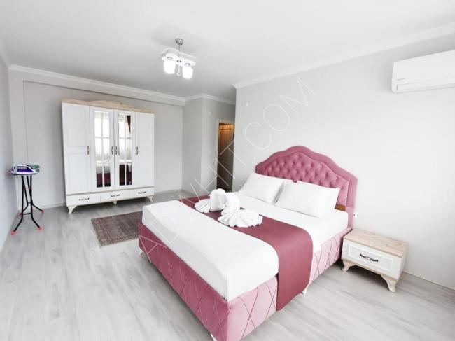 Trabzon'da günlük kiralık otel konseptinde daireleri