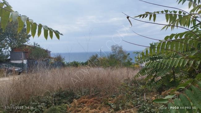 Sea view, cheapest land suitable for construction, villa in European Istanbul, Beylikduzu district