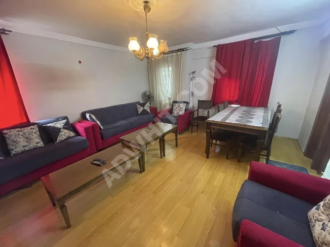 Apartment 3 + 1 fully furnished, the place is Avcilar Ambarli