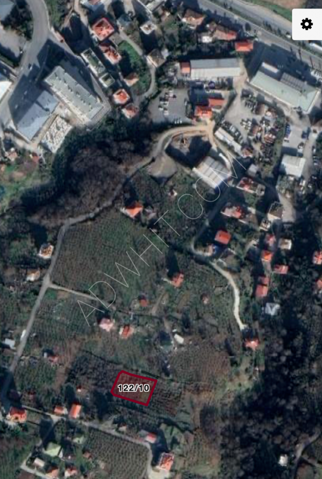 best location in trabzon cimenli ready for a 4 storey building or investment