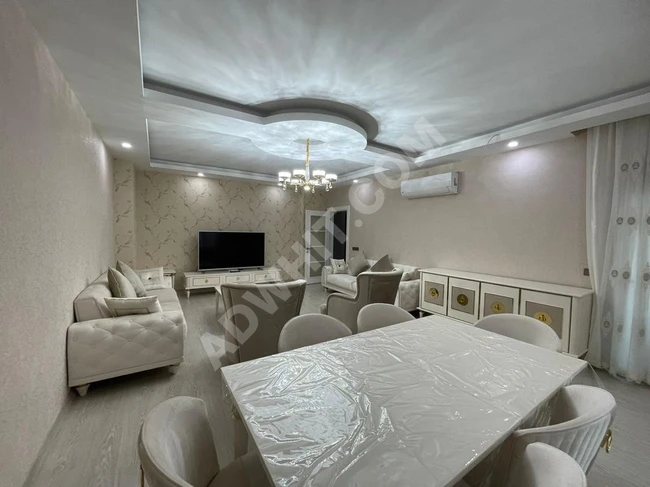 3 + 1 furnished apartment for annual rent in Beylikduzu