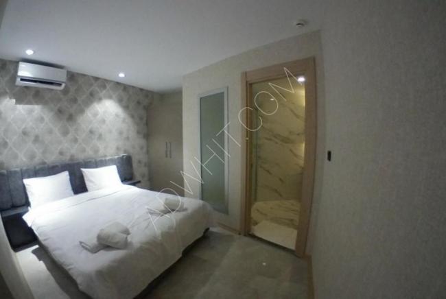 A hotel apartment in Bursa, close to the Marka Mall, for daily rent, three rooms and a hall