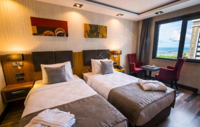 Trabzon'da deniz üzerinde otel konseptinde daireler