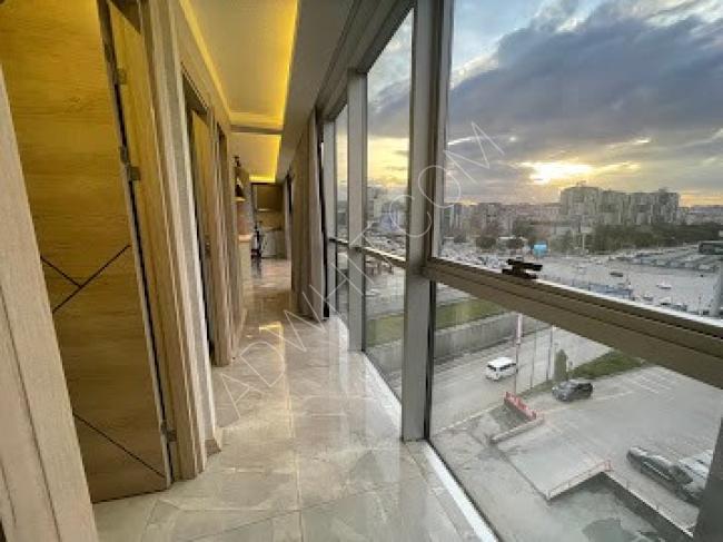 Bursa'da üç oda, bir salon, mutfak, iki banyo ve balkon Marka AVM'ye yakın otel konseptinde daireler