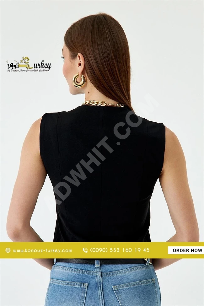 Women's short vest