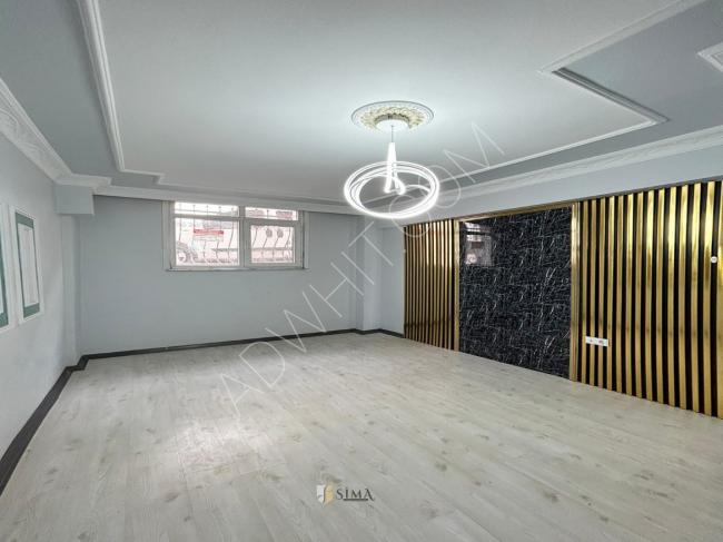 Luxuriously decorated 2 + 1 apartment for sale near the metrobus in a central area, Esenyurt, Istanbul