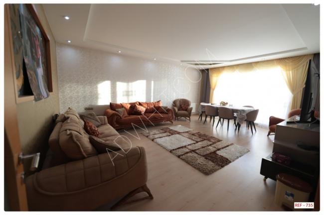 شقة 3 غرف نوم وصالة مناسبة للإقامة في بيليك دوزو اسطنبول