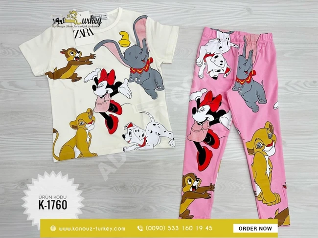 Kız Çocuk Pijama Takımı