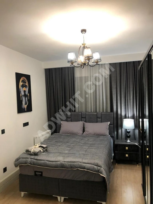 Furnished apartment for monthly tourist rent in a residential complex in Zeytinburnu near Bakirkoy coast