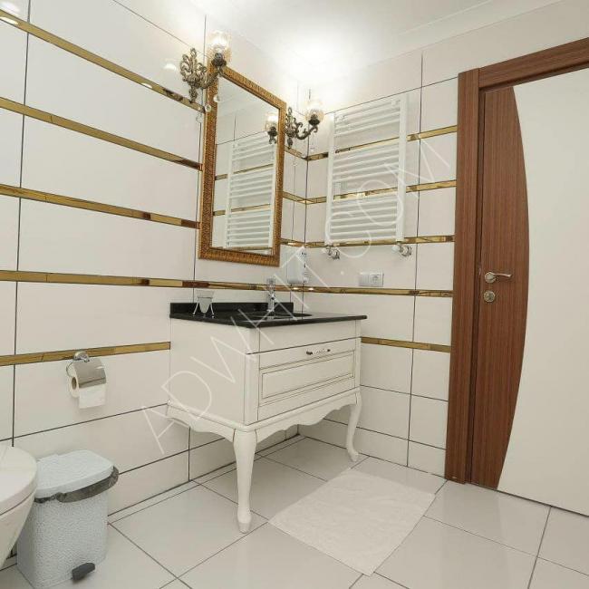 Hotel apartments for rent in Trabzon, three rooms and a hall for daily rent