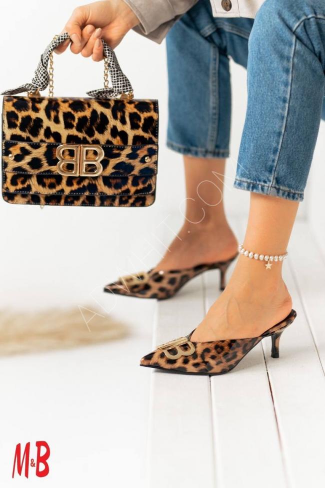 Balenciaga seti, çanta ve topuklu ayakkabı