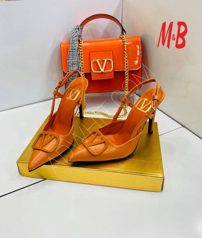 Valentino bag and heel set