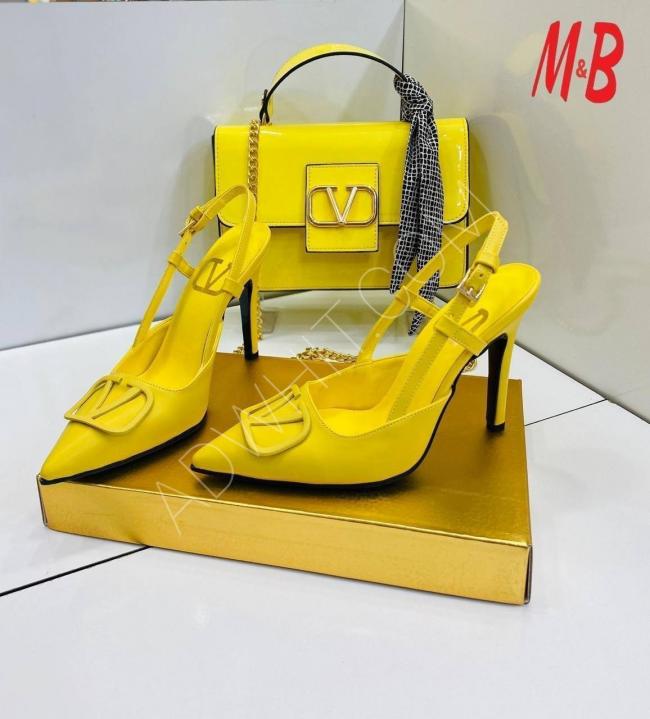 Valentino bag and heel set