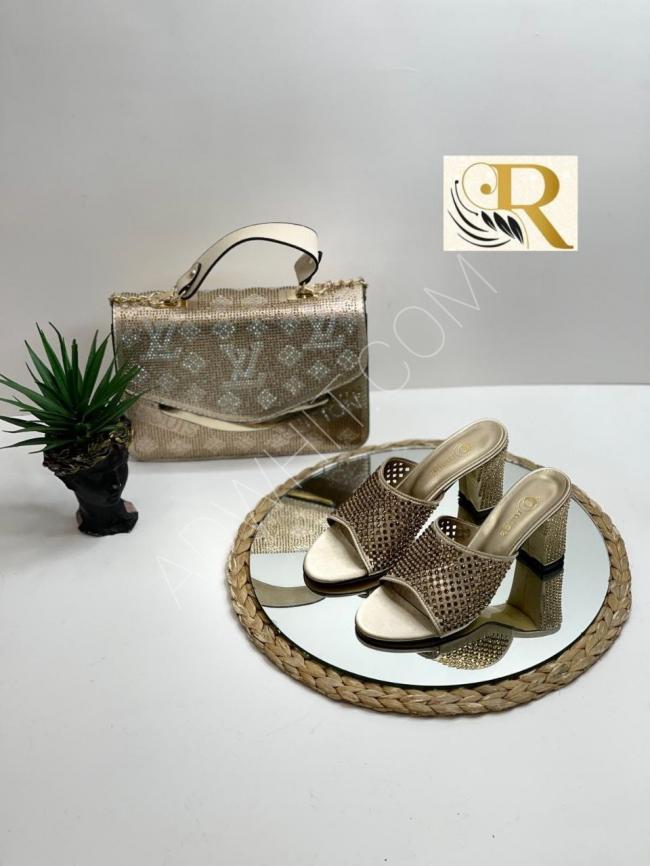 Louis Vuitton bag and shoes set