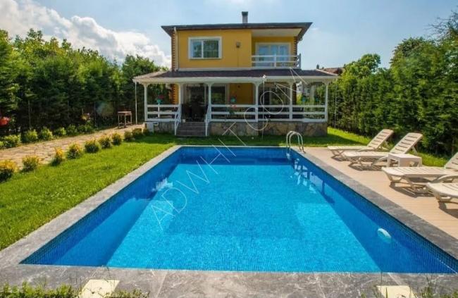 Villa in Sapanca for daily rent