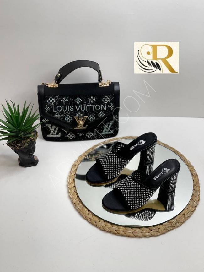 Louis Vuitton çanta ve ayakkabı seti